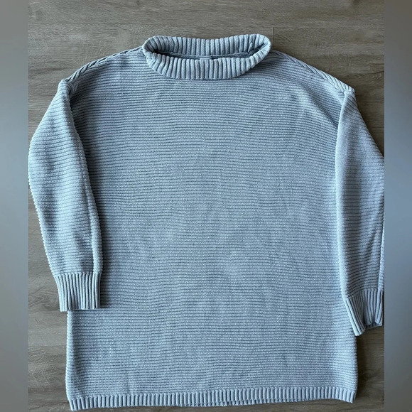 Melrose and Market Cotton Mock Neck Knit Sweater SZ XL - Picture 1 of 7